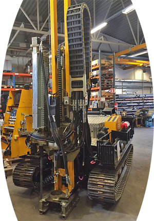 Geoteknisk borerigg, borerigg for grunnboring eller grunnundersøkelser